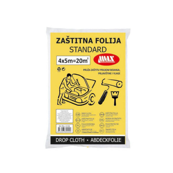 Zaštitna folija PVC 4x5m