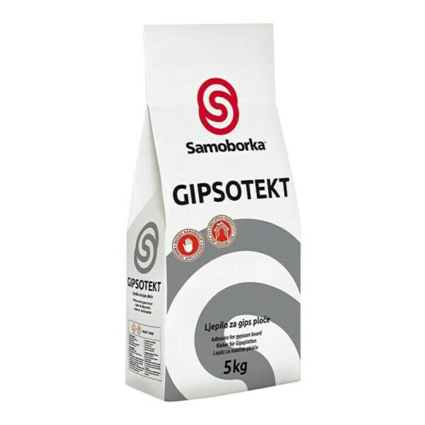 Ljepilo za GK ploče GIPSOTEKT 5kg SAMOBORKA