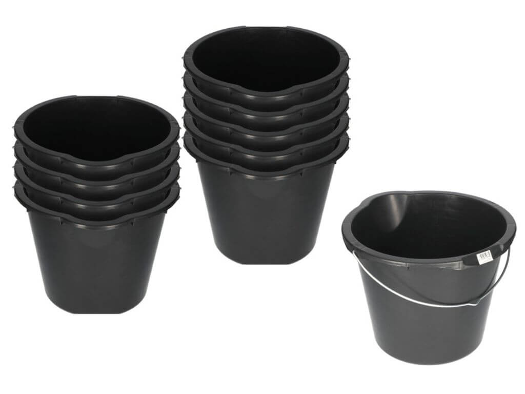 | Zprofil prodaja doo | Zprofil prodaja doo Crne okrugle plastične kante