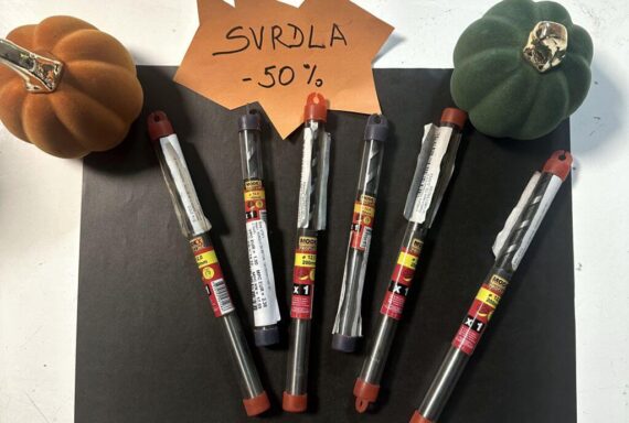 Akcija -50% na odabrana svrdla