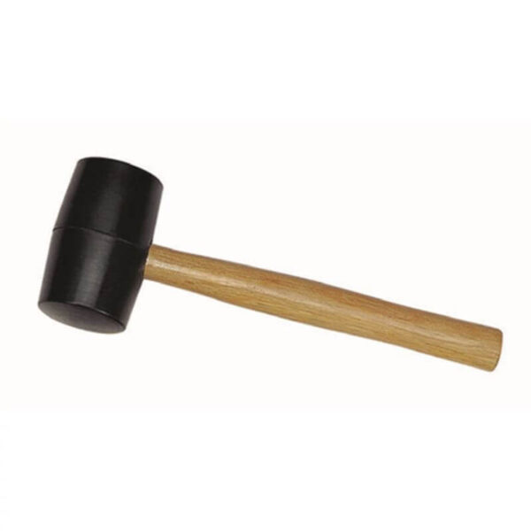 Čekić gumeni drvena drška 60mm BAUTOOL
