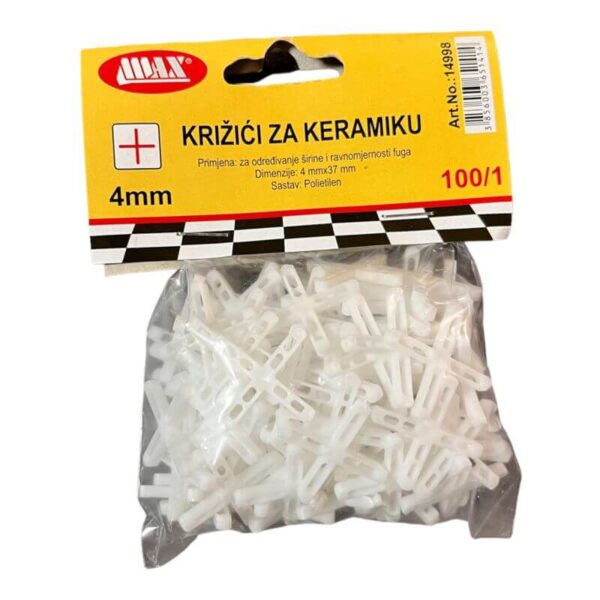 Križići za keramiku 4mm 1001 MAX