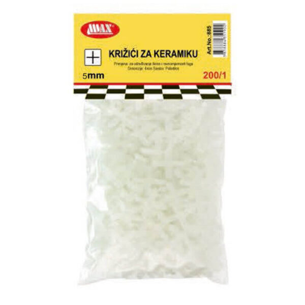 Križići za keramiku 5mm 200/1 MAX