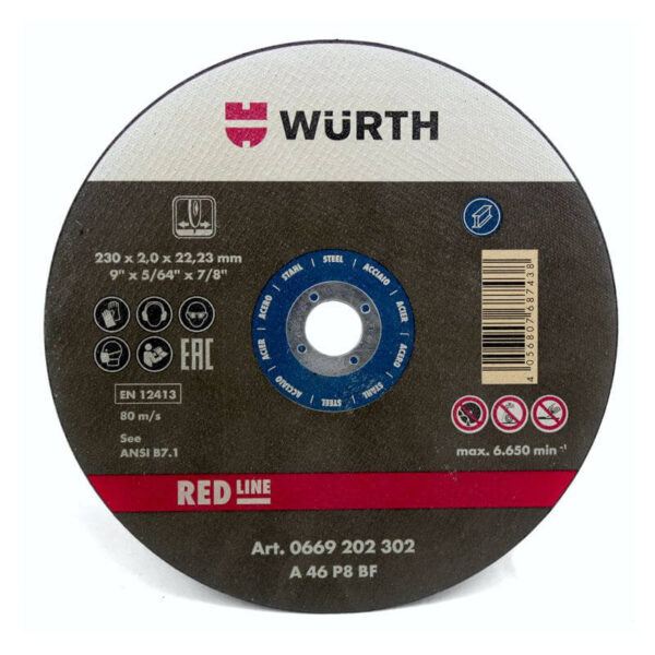 Rezna ploča 230x2x2223mm WÜRTH