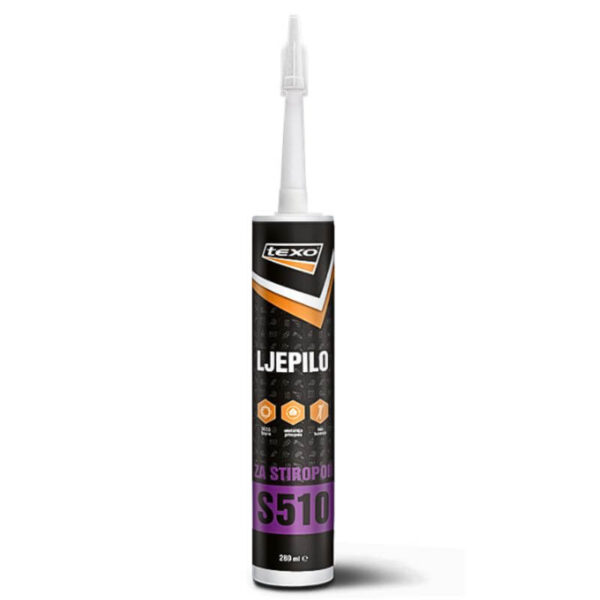 Ljepilo za stiropor S510 280ml TEXO