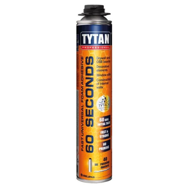 Tytan Professional 60 sekundi 750ml univerzalno PU građevinsko ljepilo