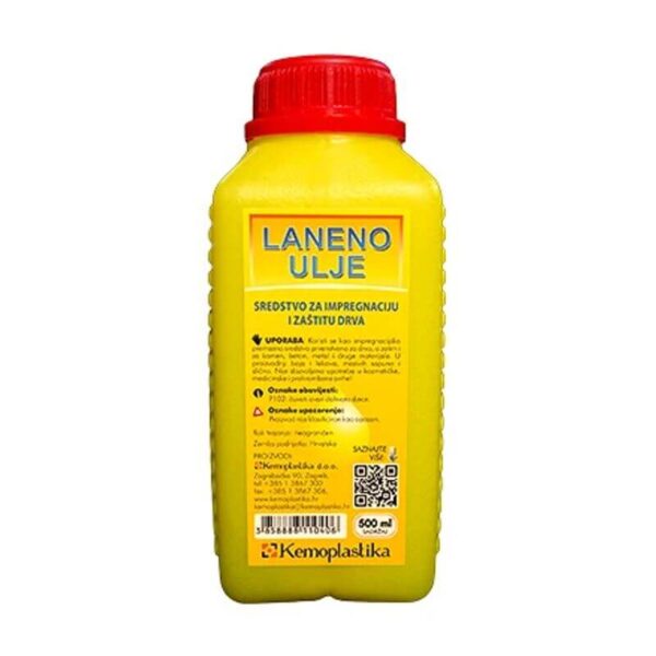 Laneno ulje 500ml KEMOPLASTIKA