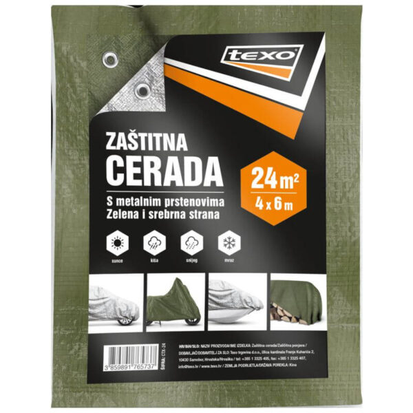 Cerada CTX 24 4x6m TEXO
